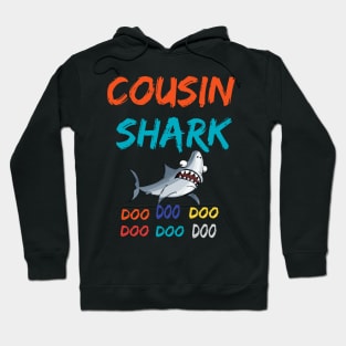 Shirt Cousin Shark doo doo doo Hoodie